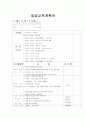 일일교육안 작성하기 1페이지