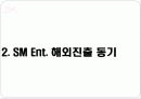 SM엔터테인먼트 해외진출위한 (일본,미국) 마케팅전략분석 파워포인트 11페이지