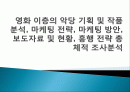 영화 이층의 악당 기획 및 작품 분석, 마케팅 전략, 마케팅 방안, 보도자료 및 현황, 흥행 전략 총체적 조사분석 1페이지