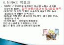미국대공황, 전국 산업 부흥법(NIRA), 뉴딜의 시작, 효과, 역효과, 위헌판결, 내용, 역사, 유래, 변화, 특징, 현황, 사례, 시사점, 조사분석 9페이지