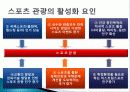 스포츠 관광 상품, 정보, 일정, 현황, 계획, 관광지 소개, 종류, 유의사항, 특징, 역사, 국내 현황, 마케팅 전략, 효과, 발전방안, 전망, 조사분석 5페이지
