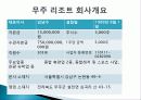 리조트의 개념, 무주 리조트, 무주 리조트 정보, 부대시설, 매출 현황, 고객분석, SWOT 분석, 계획, 관광지 소개, 종류, 특징, 역사, 국내 현황, 효과, 전망, 분석 7페이지