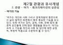 관광의 어원, 개념, 관광객, 관광자의 개념, 관광과의 유사개념, 여가, 레크레이션 비교 분석, 관광 구성요소, 학문적 성격, 관광구조 3체계론, 특징, 종류, 전망 24페이지