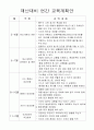 생활안전 연간 교육계획안 8페이지