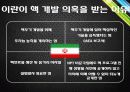 이란 핵 문제 배경, 경과, 시설 현황, 의혹, 이란의 입장, 관련국들의 입장, 국제관계 변화, 현황, 특징, 방안, 시사점, 총체적 조사분석 5페이지