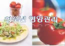 [A+] 청소년 영양관리 비만관리법 청소년기 식습관 실태와 문제점 영양왜곡현상 청소년 1일영양섭취기준 좋은식단의 예 편식 생활지침 패스트푸드 정크푸드 비만 트랜스지방 1페이지