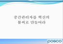 포스코 기업소개 - 비상, 거대한 들불도 손톱만한 불씨에서 시작한다.ppt 13페이지