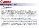 카메라 시장에서의 고객 지향적 마케팅 전략 - 카메라시장.캐논.니콘.삼성.마케팅관리,브랜드마케팅,서비스마케팅,글로벌경영,사례분석,swot,stp,4p.PPT자료 62페이지