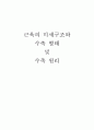 근육의 미세구조와 수축 형태 및 수축원리 1페이지
