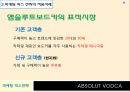 앱솔루트보드카 마케팅 믹스전략 (ABSOLUT VODCA).ppt 9페이지