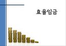 효율임금이란?? 1페이지