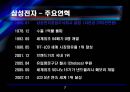 [경영전략] (A+자료) 삼성전자의 기업분석 및 경영분석,재무분석.ppt 5페이지