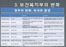 보건복지부 (보건복지부의 변화, 조직변화변수).PPT자료 6페이지