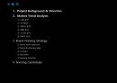 파스퇴르 ‘쾌변’ 리네이밍 (Project Background & Direction, Market Trend Analysis, 시장 분석, 자사분석, 경쟁사 분석, 제품 분석, 소비자 분석, SWOT 분석, Brand Naming Strategy).PPT자료 2페이지