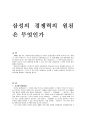 삼성의 경쟁력의 원천은 무엇인가  1페이지