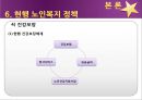 [노인복지] 노인복지의 개념, 고령화 사회의 노인문제 현황, 노인복지의 역사, 선진국의 노인복지 사례(일본), 노인복지의 문제점 및 개선방안.ppt 25페이지