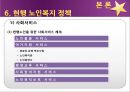 [노인복지] 노인복지의 개념, 고령화 사회의 노인문제 현황, 노인복지의 역사, 선진국의 노인복지 사례(일본), 노인복지의 문제점 및 개선방안.ppt 28페이지