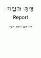 기업과경영레포트(기업의성공과실패사례) 1페이지
