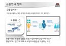 [경영학의 이해] 금융업 (금융업의 정의와 특징 및 기능 & 금융업의 발전과정(태동기~국제화시기) & 금융업의 문제점과 대책 & KB국민은행 기업정신과 조직도, 경영방침, 강점과 약점, 발전방향).pptx 10페이지