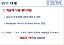 [IBM기업소개]IBM의 역사와초창기의성공,IBM의 위기,브랜드마케팅,서비스마케팅,글로벌경영,사례분석,swot,stp,4p 17페이지