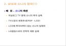  ‘적과의 동침’ S-LCD 그 미래는? (삼성과 소니의 경쟁적 구도, 삼성과 소니의 합작, 연도별 TV시장 점유율,  S-LCD 설립의 목적과 편익, 비용).ppt 3페이지