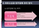 경영 혁신 아웃소싱 - 아웃소싱의 이해, 아웃소싱 경영의 동향 및 전략, 계약, 사례 (금호타이어 대한통운,GSG PLUS & 서브원,한국장학재단 & MPC).pptx
 28페이지