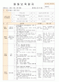 법인 어린이집 평가인증 통과한 만0세 2월 좋아해요2/사랑해요1 보육일지 4페이지