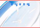 모성보호 ppt  1페이지