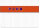 탄수화물 PPT 파워포인트 (식품화학) 1페이지