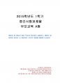 2015년 1학기 부모교육 중간시험과제물 A형(태내기및영아기 발달특성과 중요성, 부모역할) 1페이지