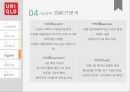 [마케팅원론] 유니클로 (UNIQLO) - 기업소개, 기업전략, SWOT, STP, 4P, 경쟁기업, 향후전략.pptx
 11페이지