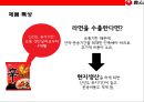 중국라면 시장의 이해 및 농심의 중국시장 진출 성공 전략  (신라면 중국시장).pptx 26페이지