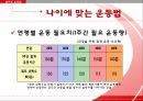 [건강과 운동 Exercise & Health] 건강 정의, 운동 효과, 운동 처방, 운동 방법, 특정 질환 운동.pptx 11페이지