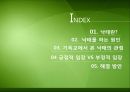 낙태란,낙태를 하는 원인,기독교에서 본 낙태의 관점,긍정적 입장 VS 부정적 입장,낙태 법률,혼전성교·미혼모 증가 2페이지