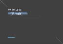 브렉시트의 찬성과반대입장 1페이지
