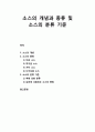 소스의 개념과 소스의 종류 및 소스의 분류 기준(색에 의한 분류, 요리에 사용되는 소스의 종류) 1페이지