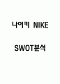 나이키 SWOT분석 1페이지