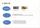 공장이나 기업체의 식사를 전문으로 운영하는 한식뷔페의 사업걔획서 18페이지