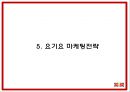 요기요 서비스분석과 SWOTSTP분석및 마케팅전략분석과 요기요 향후나아갈방향 제시 PPT 17페이지