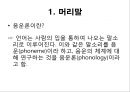 음운론 [음운단위 음성 음소 변이음 분절음 음절 음운체계 자음체계 모음체계 이중모음 변별자질 음운현상] 4페이지