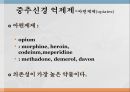 물질관련 장애남용물질의 종류중추신경억제제진정수면제중추신경 자극제중독증상금단증상대마계제제 8페이지