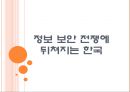 정보 보안 전쟁에 뒤쳐지는 한국 1페이지