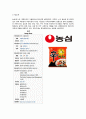 글로벌시대의 중국시장과 중국투자 보고서 - 농심의 중국시장 진출 2페이지
