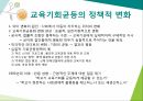 교육기회교육성취 격차교육기회 균등의 의미교육기회균등의 다의성피지배집단과 교육기회교육 기회와 학습기회 9페이지