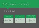 AT&T 분할독점규제정책독점규제와 자연독점통신 산업의 특징AT&T 분할의 배경 13페이지