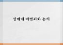 성매매 비범죄화 논의성매매의 역사성매매의 시초성매매의 일반적 정의성매매 특별법성매매와 인권성매매와 성착취의 구별 1페이지