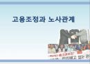 고용조정과 노사관계고용조정의 정의고용조정 실례고용조정의 실체고용문제와 노사관계 1페이지