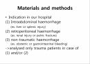 Retrospective study of the effectiveness of intra aortic ballon occlusion(IABO) for traumatic haemorrhagic shock 4페이지