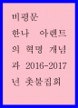 비평문) 한나 아렌트의 혁명 개념과 2016-2017년 촛불집회 1페이지