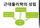 근대물리학 고전역학 근대물리학의 발전 및 한계 현대물리학의 출현 4페이지